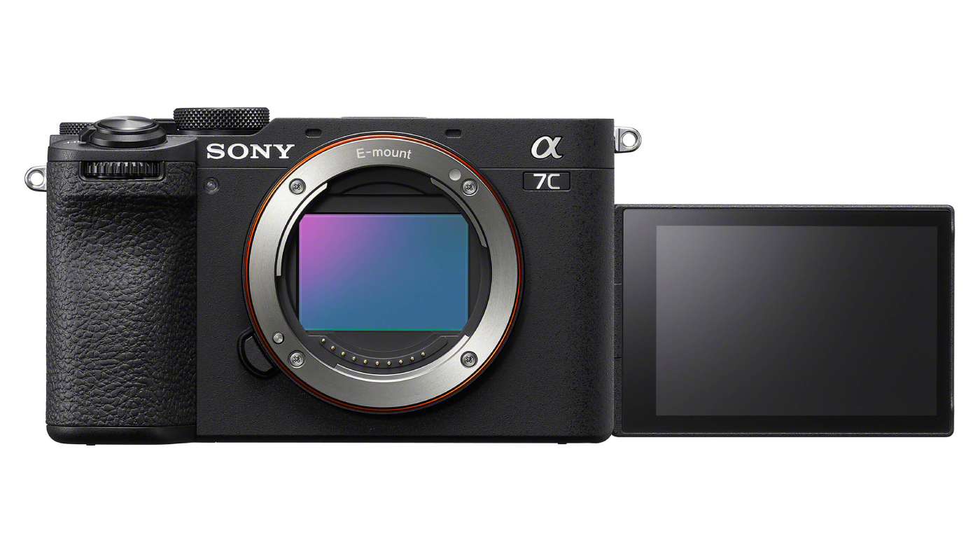Sony a7C II screen flipped out