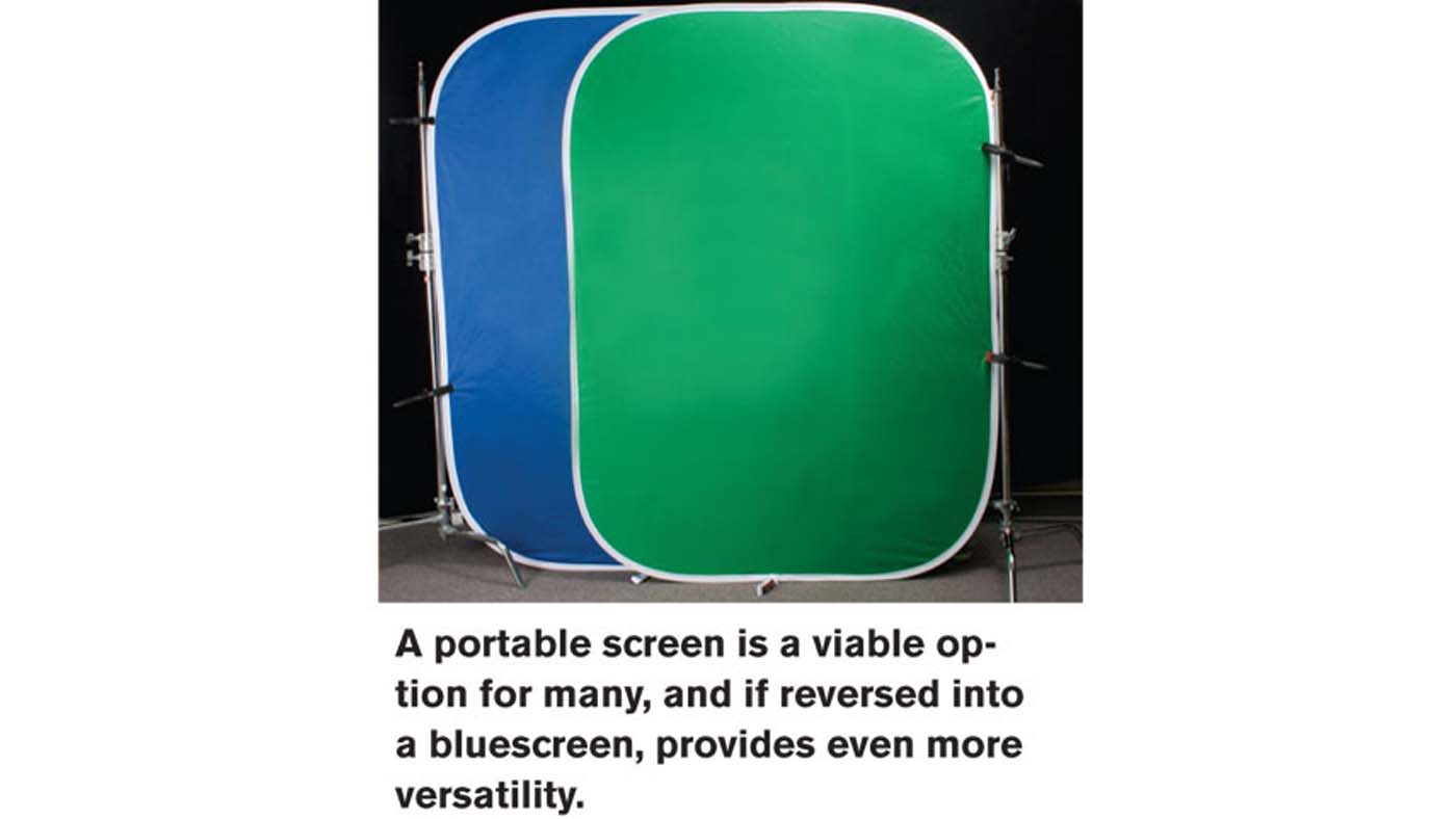 Portable fabric screens