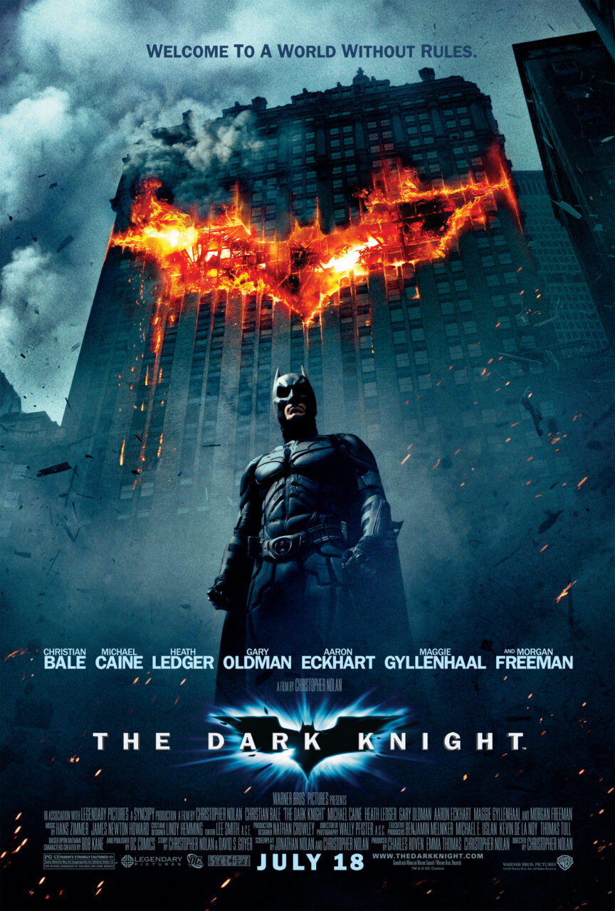 "The Dark Knight" poster