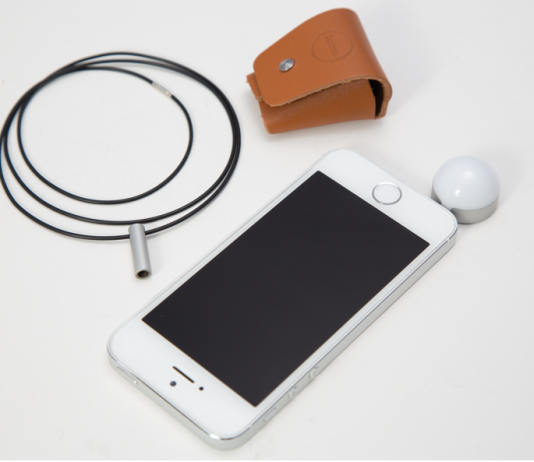 The Lumu turns your iPhone into a light meter.