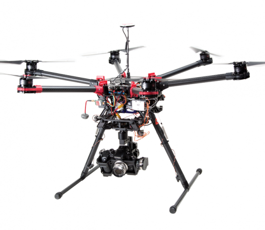Image of the DJI S900 multicopter