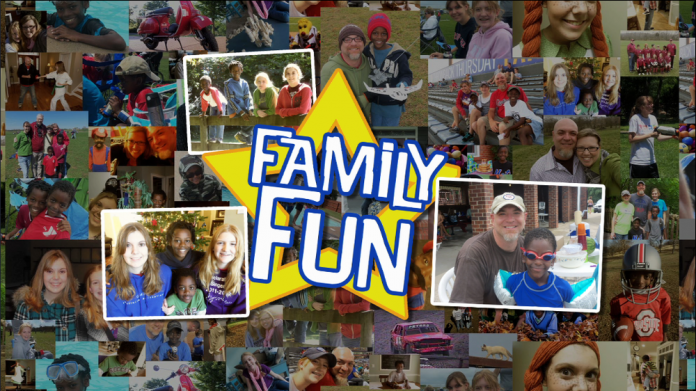 Collage of photos for "Family Fun"